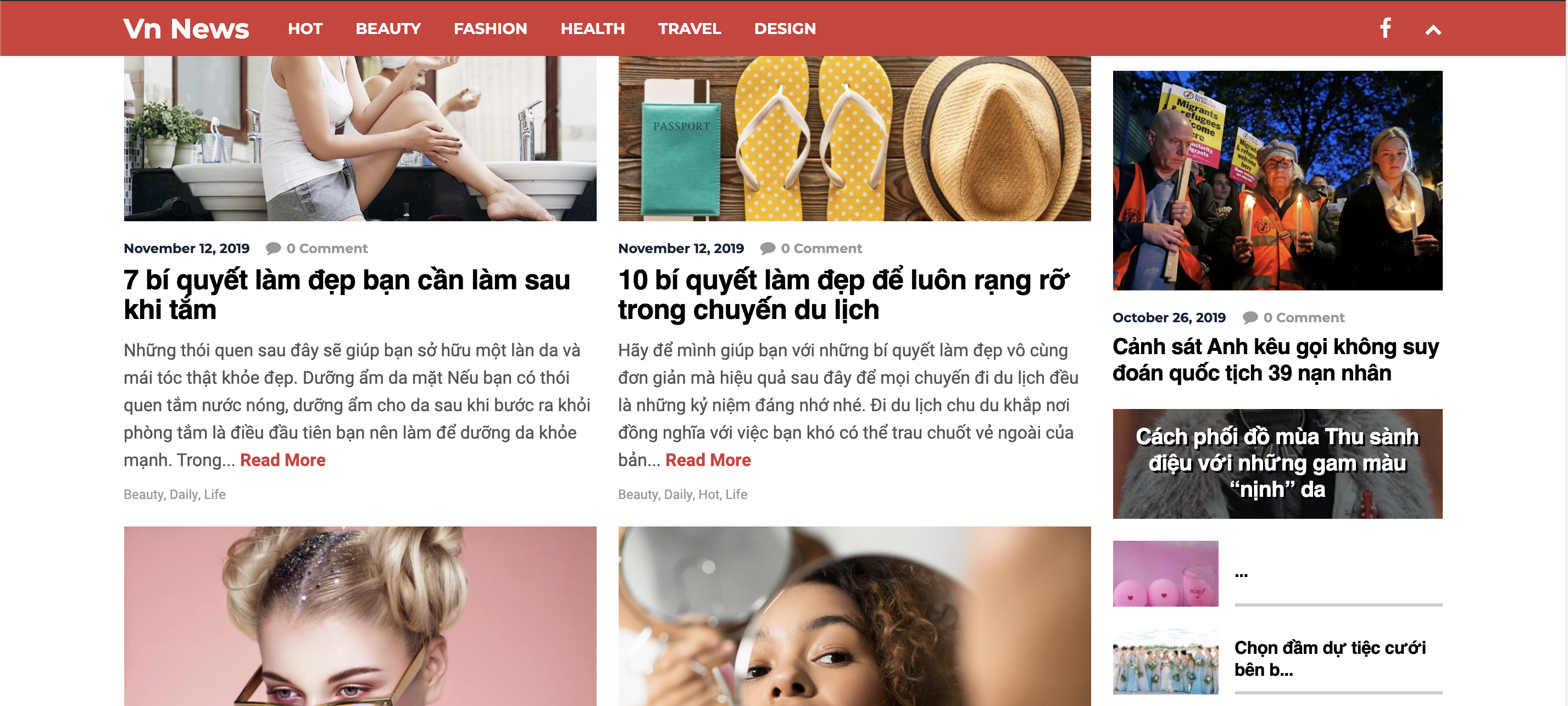 VNTopNews Website